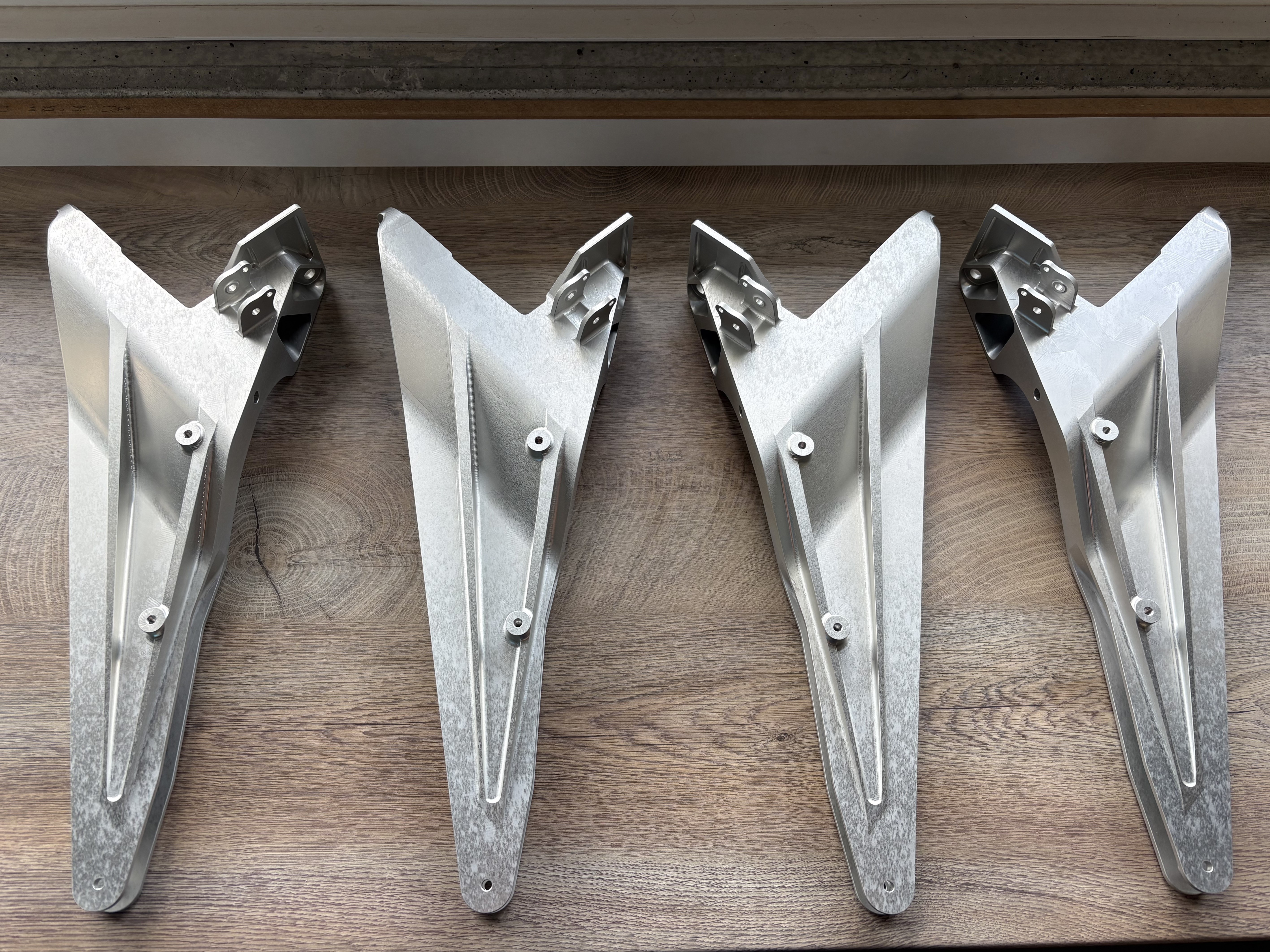 Wing Flap Pedestal EN AW 7050 Anodized